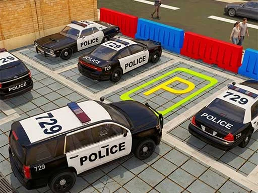 3D Police Car Parking - BIGWIN