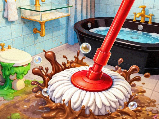 Home Makeover Cleaning Game - BIGWIN