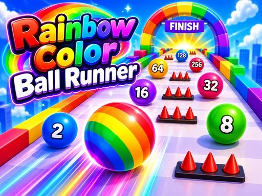 Rainbow Color Ball Runner - BIGWIN