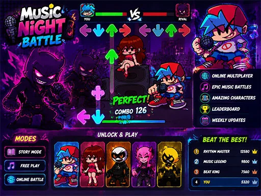 Music Night Battle: Rhythm Game - BIGWIN