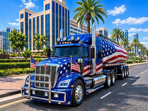 American Truck Driver Game - BIGWIN
