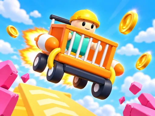 Obby: Rocket Shopping Cart - BIGWIN