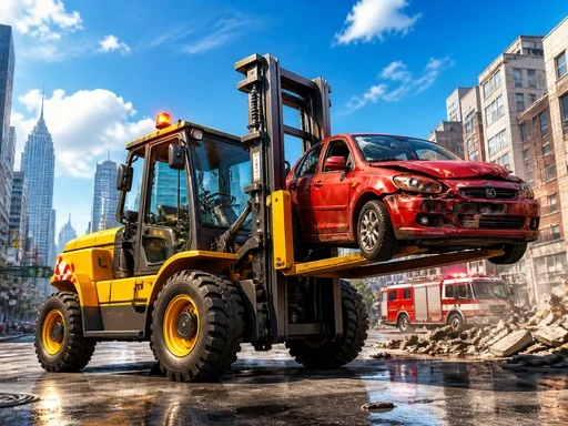 City Rescue Forklift Simulator - BIGWIN