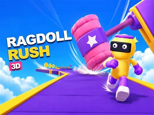 Ragdoll Rush 3D: Sky Race - BIGWIN