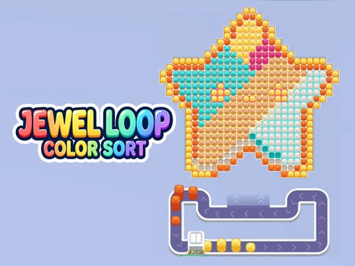 Jewel Loop Color Sort - BIGWIN