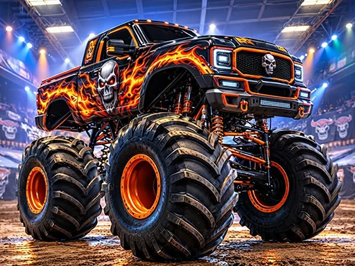 Offroad Monster Truck Game - BIGWIN