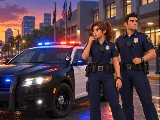 Police Car Chase Prison Escape Game - BIGWIN